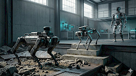 Обзор популярных видов шагающих роботов